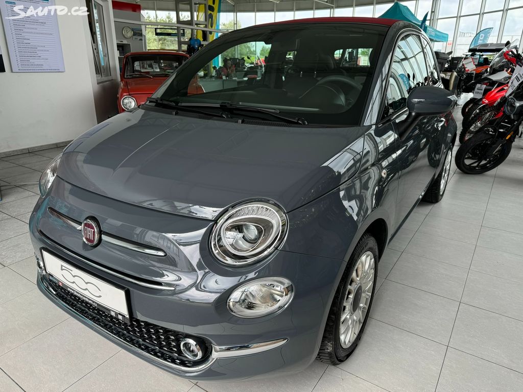 Fiat 500C, 1.0 70k Hybrid Cabrio