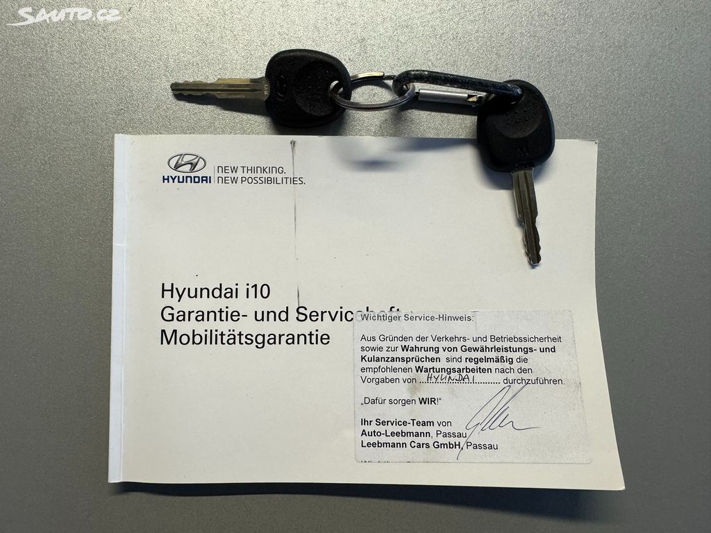 Hyundai i10, 1.0 67k 1. majitel