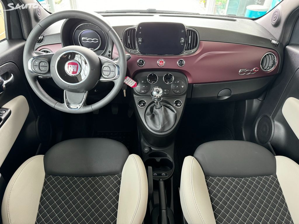 Fiat 500C, 1.0 70k Hybrid Cabrio