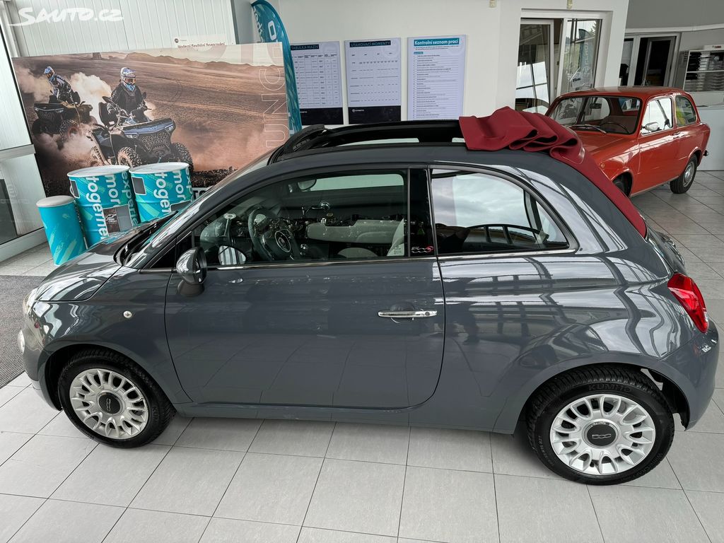 Fiat 500C, 1.0 70k Hybrid Cabrio