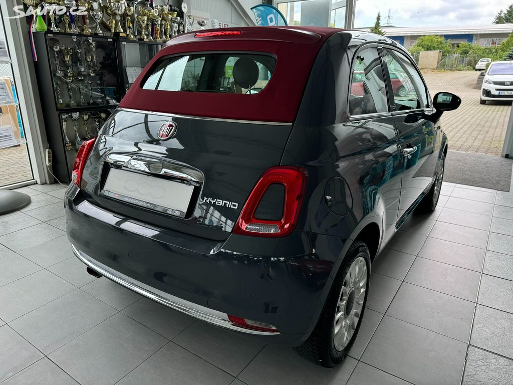 Fiat 500C, 1.0 70k Hybrid Cabrio